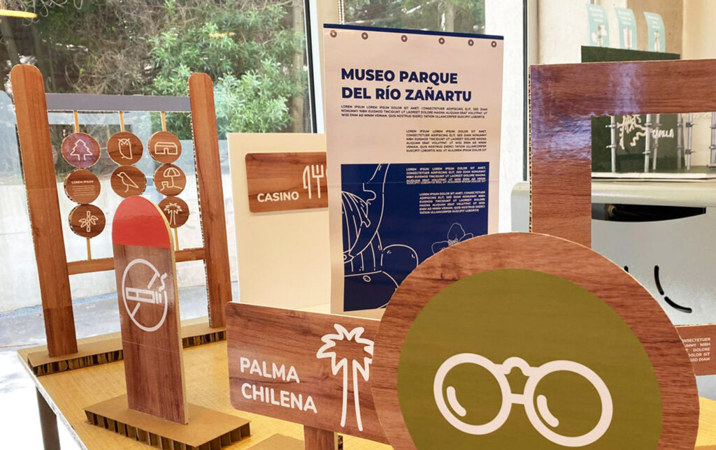 Sistema Señalización Parque Museo Pedro del Río Zañartu